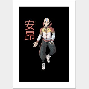 Modern Aang Posters and Art